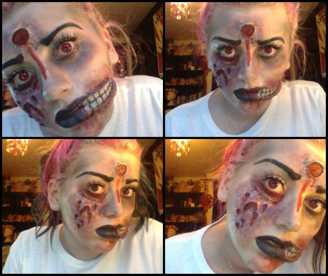 Zombie collage